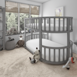 Molava Solid Pine Heavy-Duty Cabin Bunk Bed