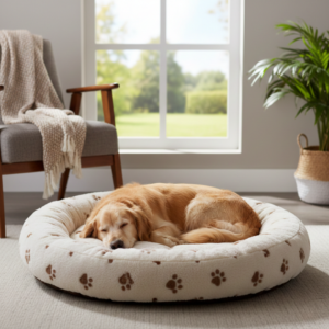 Round bed for Dog