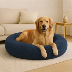 Plush Faux Fur Pet Bed