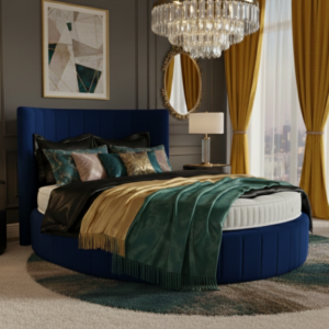 Royal Round Panelled Bed Set