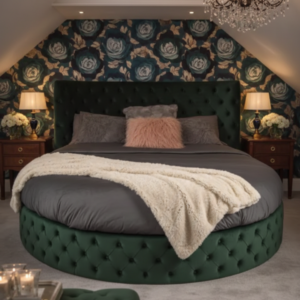 The Queen B Majesty Round Bed Set