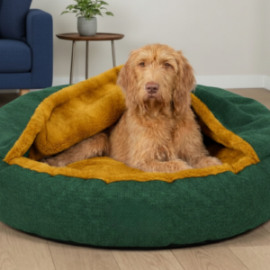 Collared Creatures Grey Cocoon Comfort Bed